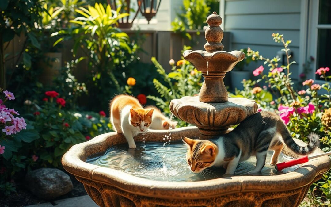 Fontánka pro kočky – vyplatí se na léto?
