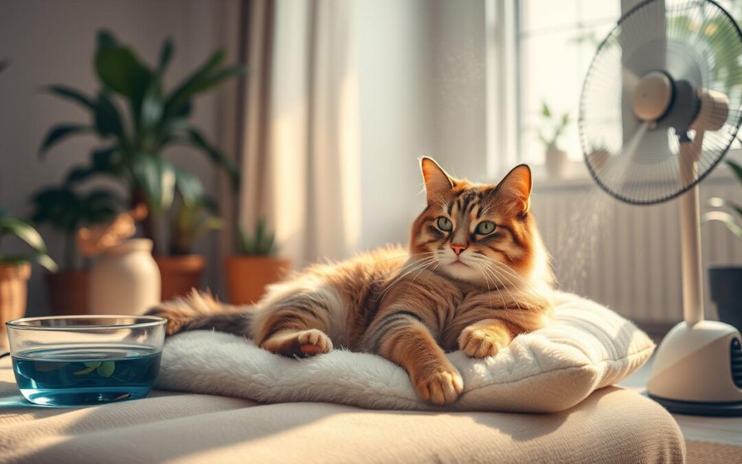 Co dělat, když tvoje kočka nesnáší horko?