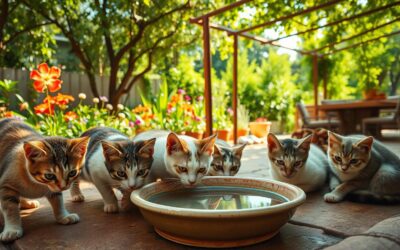 Letní tipy pro hydrataci koček