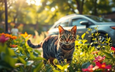 Letní hrozby pro kočky – auta, rostliny, chemikálie