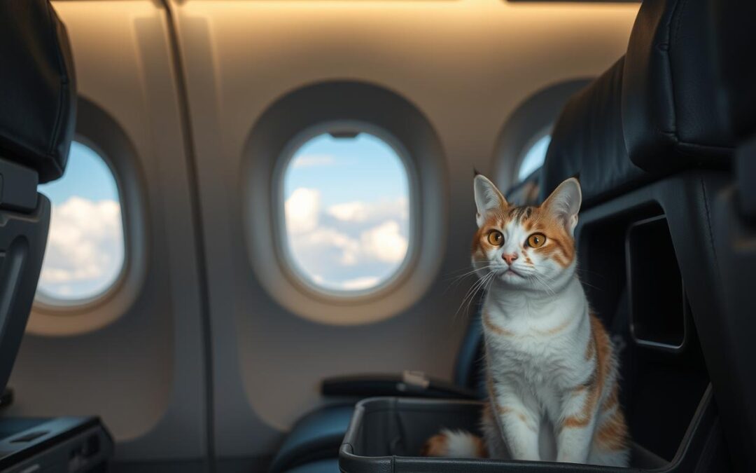 Letecká přeprava kočky v létě – je to možné?