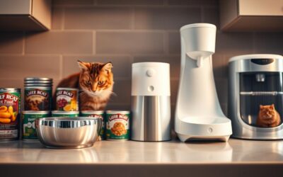 Sledování příjmu vody u kočky během veder