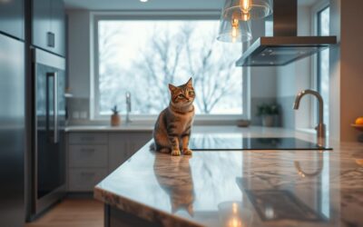 Kuchyně jako chladné místo – pustit tam kočku?