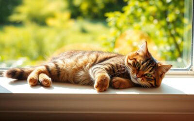 Kočičí blog 20 Proč kočky v létě rády odpočívají na parapetu?