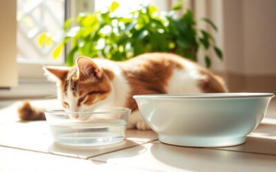 Jak přimět kočku, aby pila během horka?