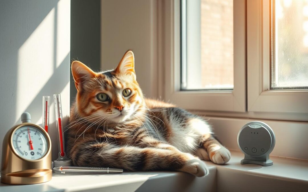 Vyplatí se používat teploměr v prostředí kočky v létě?