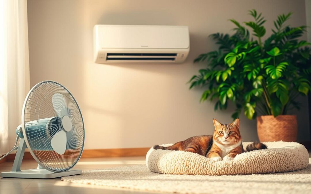 Klimatizace a kočka v létě – užitečná nebo škodlivá?