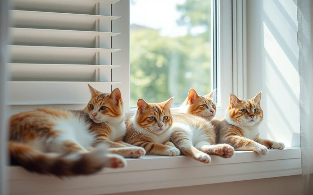 Proč je proudění vzduchu důležité pro kočky v létě?