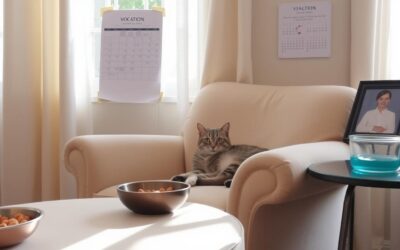 Kočičí blog 22 Kočka zůstává doma během dovolené – kdo se postará?