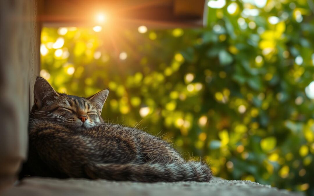 Proč se kočka během veder schovává?