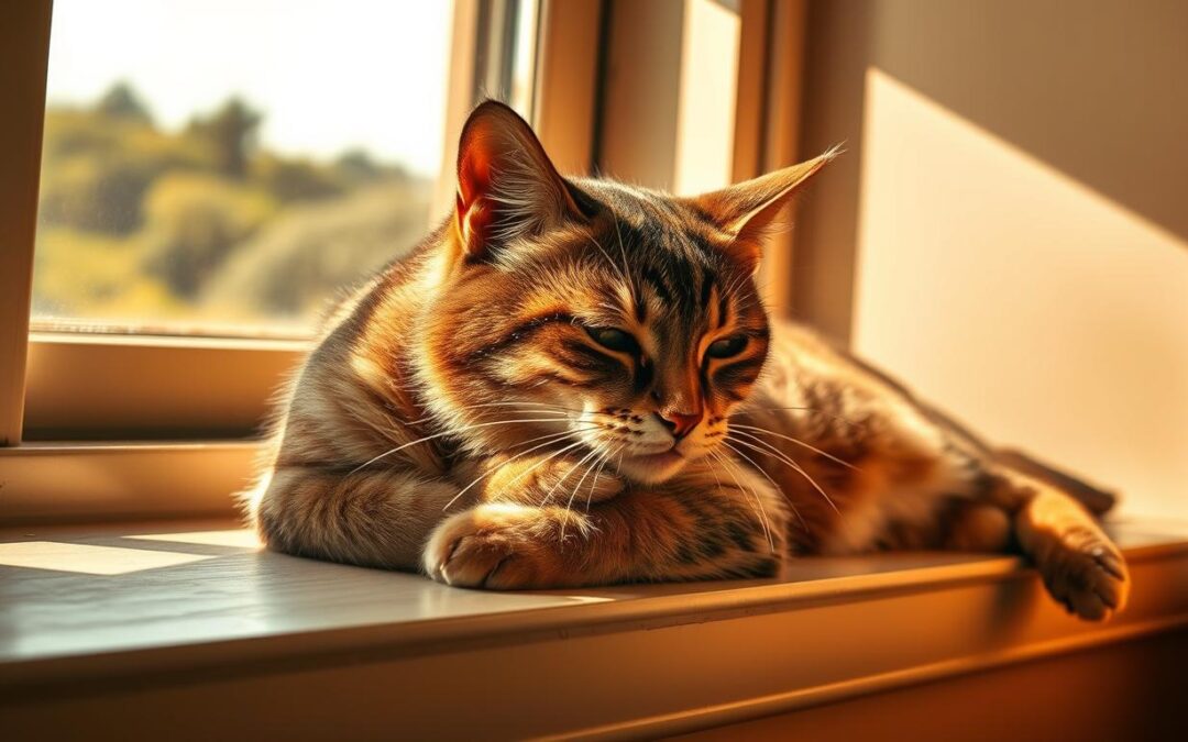 Proč má kočka v létě špatnou náladu?