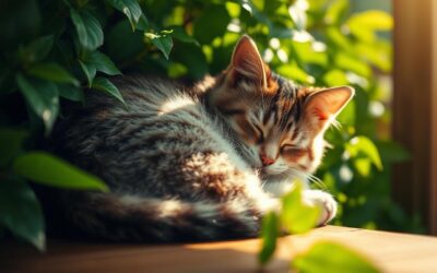 Kočičí blog 22 Letní spánkové návyky koček