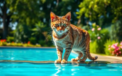 Kočičí blog 21 Strach z vody u koček v horku – jak pomoci?