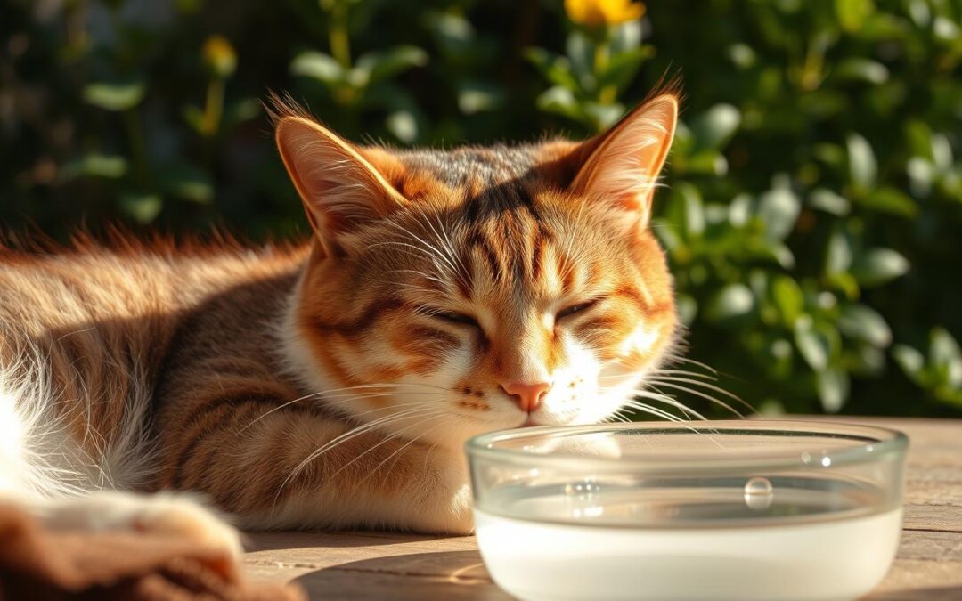 Co dělat, když se kočka v létě náhle necítí dobře?