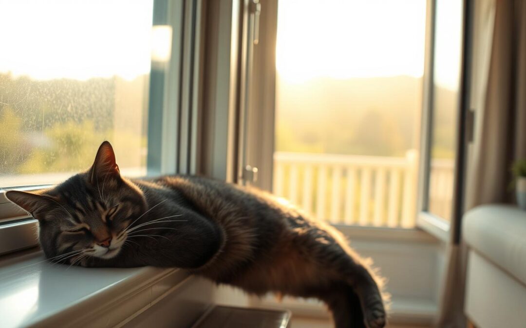 Proč může být kočka neklidná během letní vlny veder?