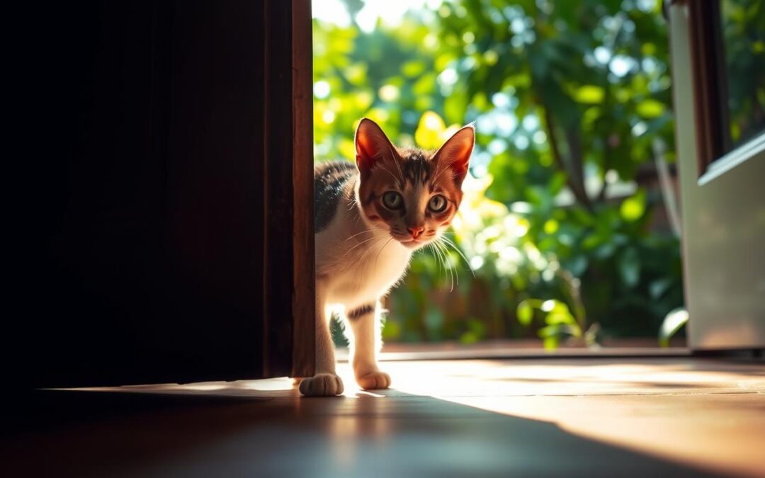 Otevírání dveří v létě – jak zvládnout zvědavost kočky?