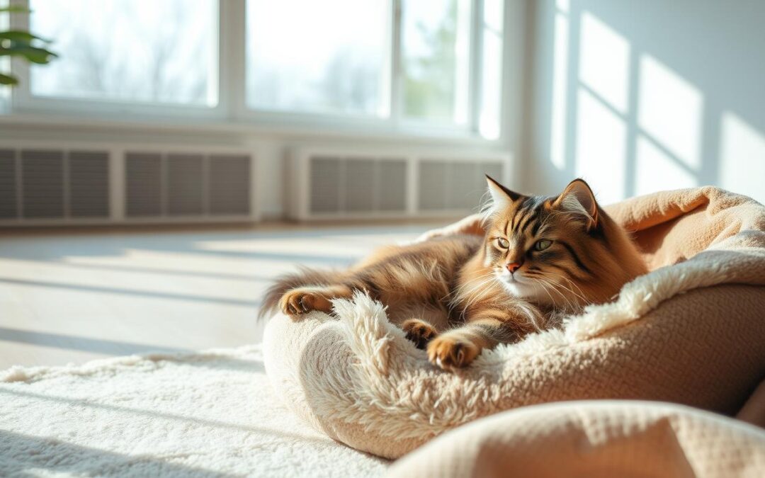 Co může znamenat tepelný komfort kočky v létě?