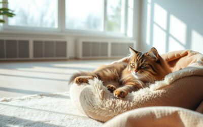 Co může znamenat tepelný komfort kočky v létě?