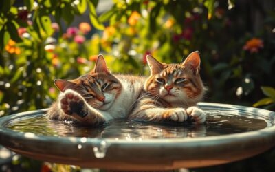 Jak často měnit vodu kočce v létě?