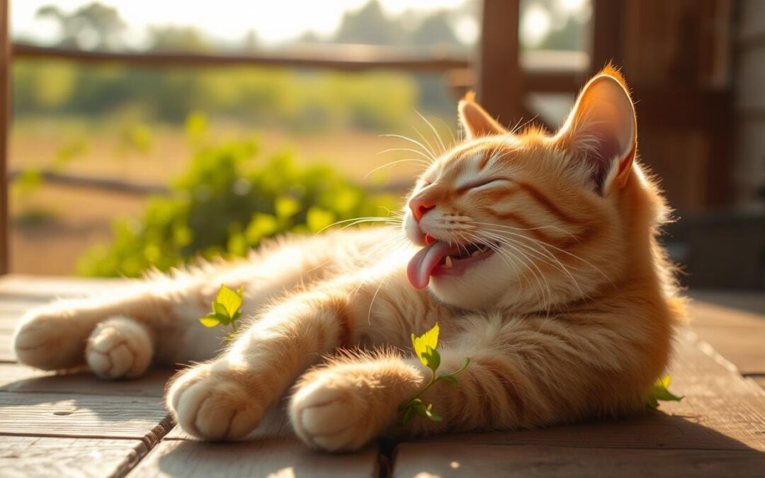 Proč kočka v létě vyplazuje jazyk?