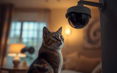 Kočičí blog 17 Sledování kočky přes kameru – bezpečí nebo paranoia?