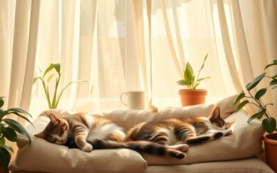 Kočičí blog 19 Jak zastínit byt pro pohodlí kočky během léta