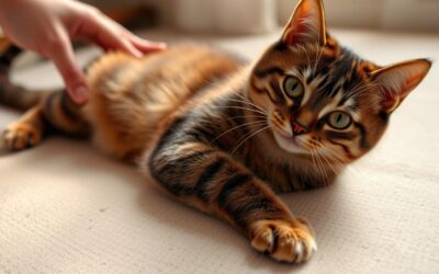 Kočičí blog 16 Proč mňouká, když se dotknu jejího hřbetu?