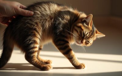 Kočičí blog 24 Proč ohýbá záda, když se jí dotknu?