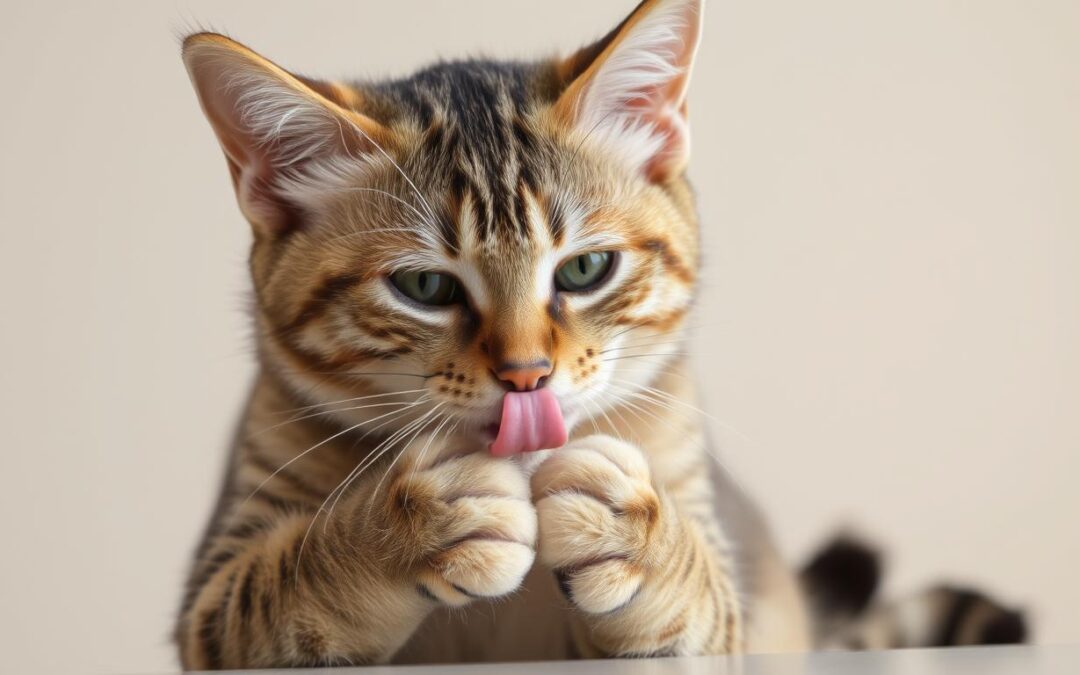 Kočka se často myje, ale je stále špinavá – proč?