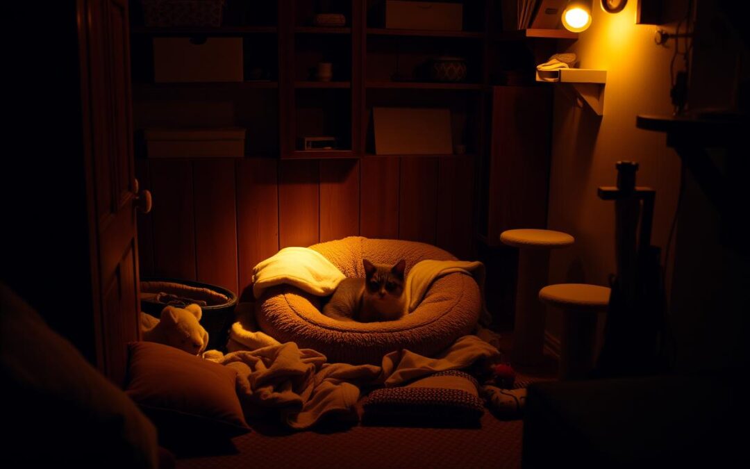 Kočka se vždy schová, když přijdou hosté – strach nebo porucha chování?