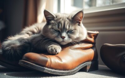 Kočičí blog 19 Proč leží na mých botách?