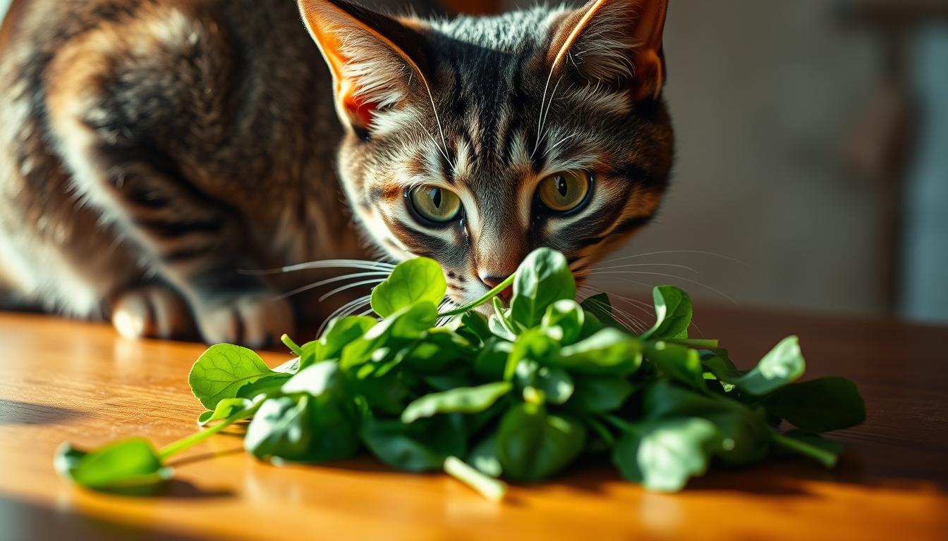 kocka-spenat kočka špenát