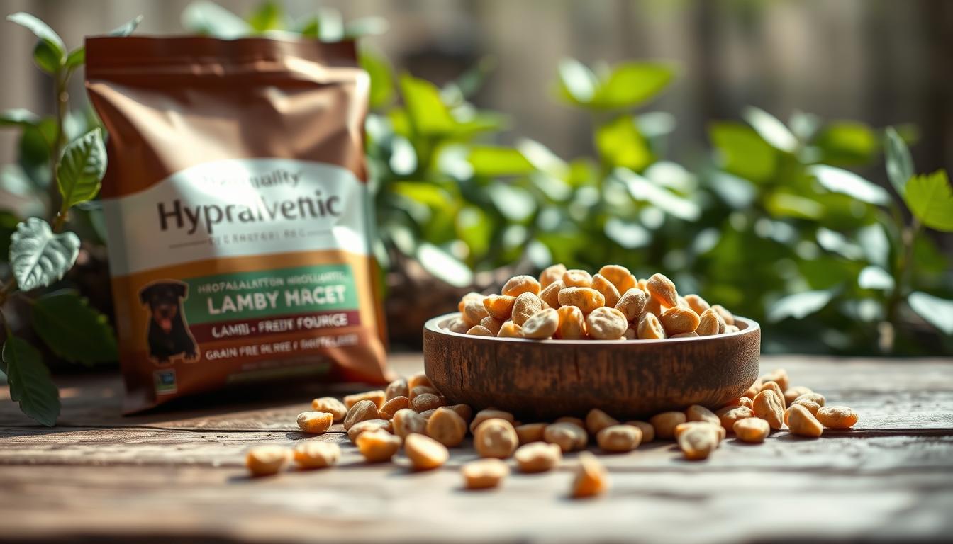 krmivo s jehněčím pro citlivé psy