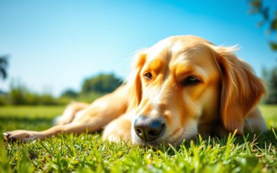 Línají psi více v horku?