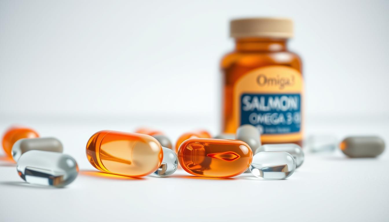 lososový olej a omega 3 dohromady