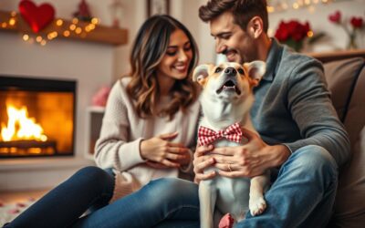 Valentýnský program se psem – 5 nápadů od srdce?