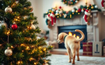 Pes a vánoční stromeček – jak předejít nehodám?