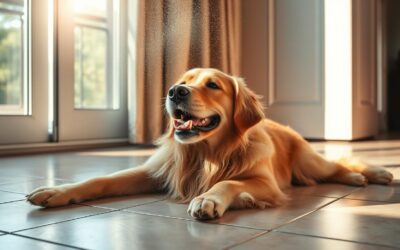 Jak v létě chladit psa v bytě?