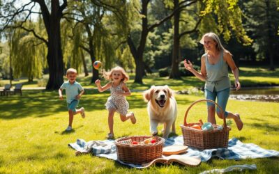 Jaké letní programy jsou vhodné pro děti a psy společně?