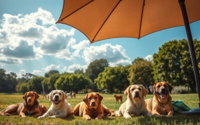 Psi a spálení od slunce – jaká jsou rizika a jak se bránit?