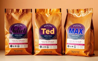 Srovnání citlivých krmiv CricksyDog – Juliet, Ted, Max