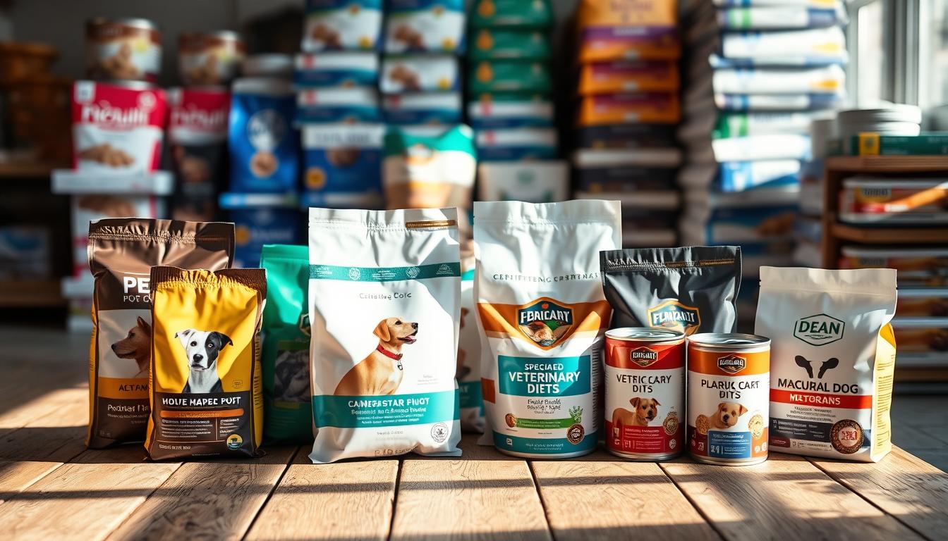 superprémiové vs veterinární krmivo