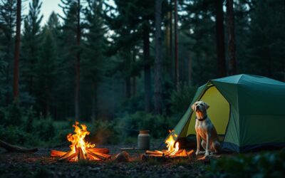 Stanování se psem – jak se připravit na společné dobrodružství?