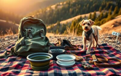 První turistika se psem – co všechno si vzít s sebou?
