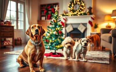 Online magazín CricksyDog 20 Vánoční fotky psů doma
