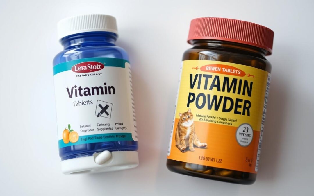 Multivitaminová tableta nebo prášek – co kočky lépe přijímají?