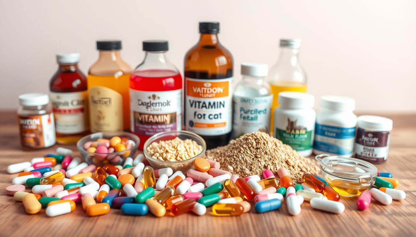 výběr formy vitamínů pro kočky