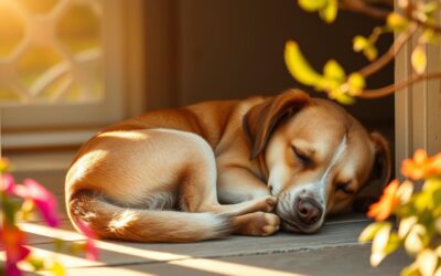 Proč pes v létě spí jinde než obvykle?