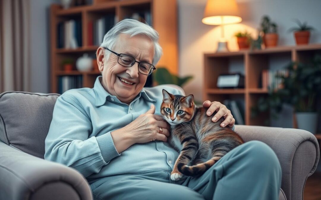 Adopce kočky starším lidem – dobrý nápad?