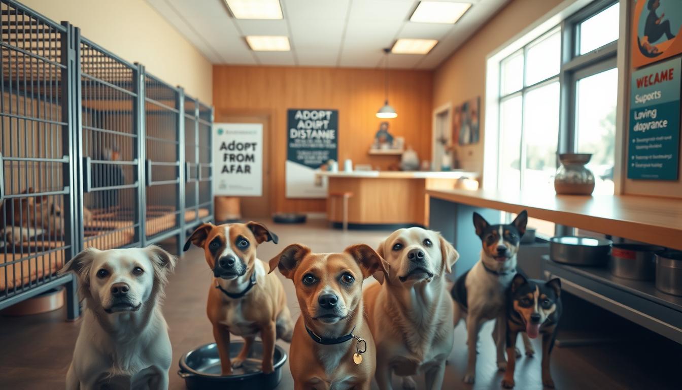 adopce psa na dálku